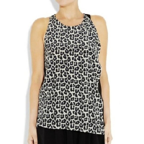 3.1 Phillip Lim Tops - 3.1 Phillip Lim Animal Print Silk Tank Top, 2